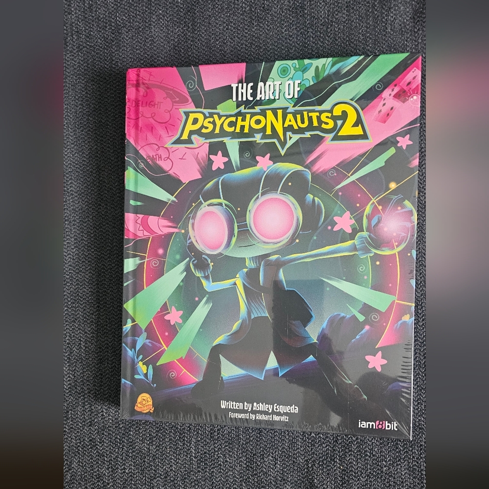 The Art of Psychonauts 2 Hardcover Art Book - Brand New